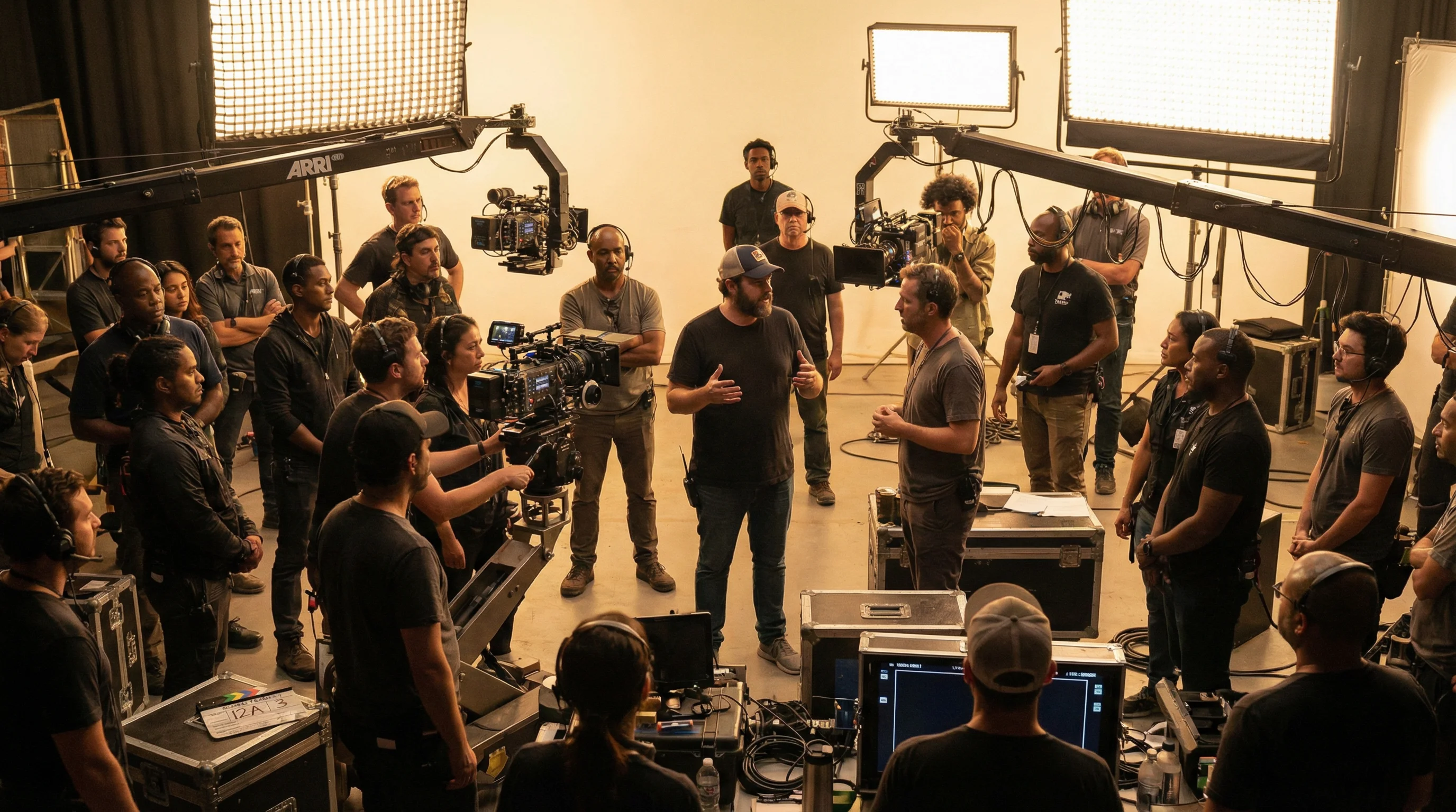 困困兔传媒国际合作拍摄现场